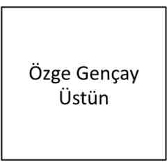 Ozge Gencay Ustun