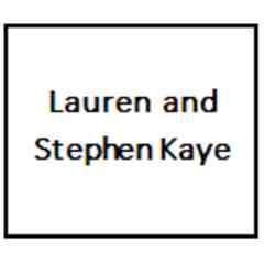 Lauren and Stephen Kaye