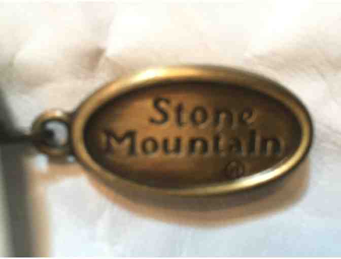 Stone Moutain White Leather Bag