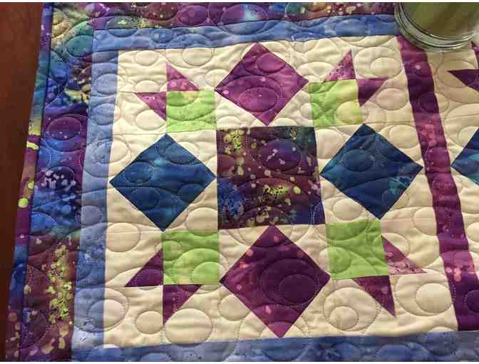 Handmade Quilted Table Runner & Napkins