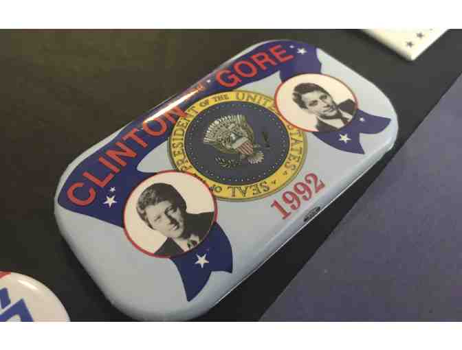 Clinton and Gore '92, '00 Political Memorabilia