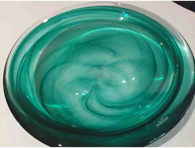 Kosta Boda Hand-blown glass bowl
