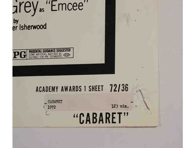 Cabaret - Vintage Film Poster