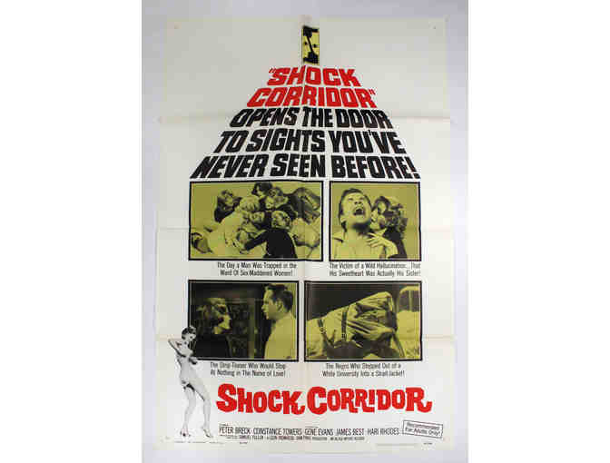 Shock Corridor - Vintage Film Poster
