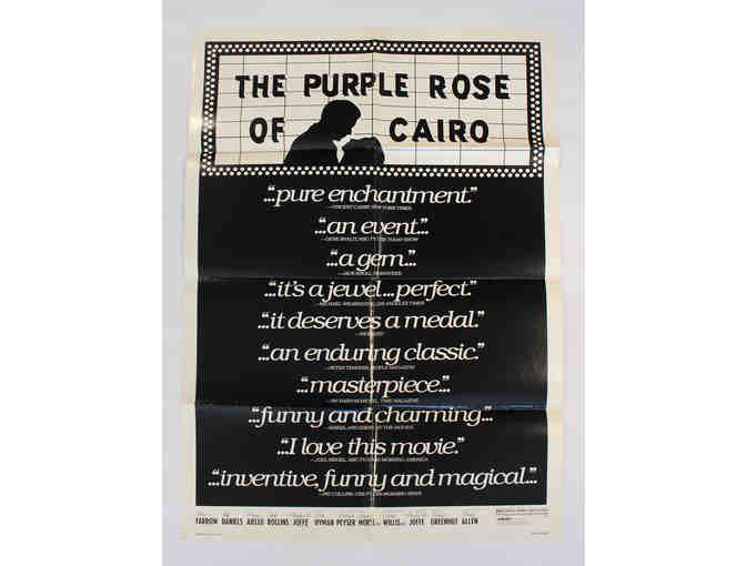 The Purple Rose of Cairo - Vintage Film Poster