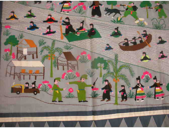 Hmong Story Cloth, Folk Art