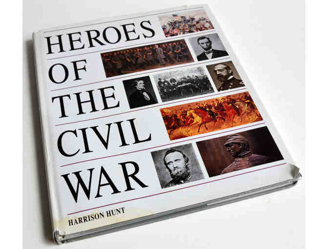 2 autographed Civil War Books by Harrison Hunt