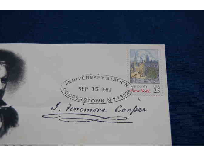 James Fenimore Cooper 'First Day Cover'