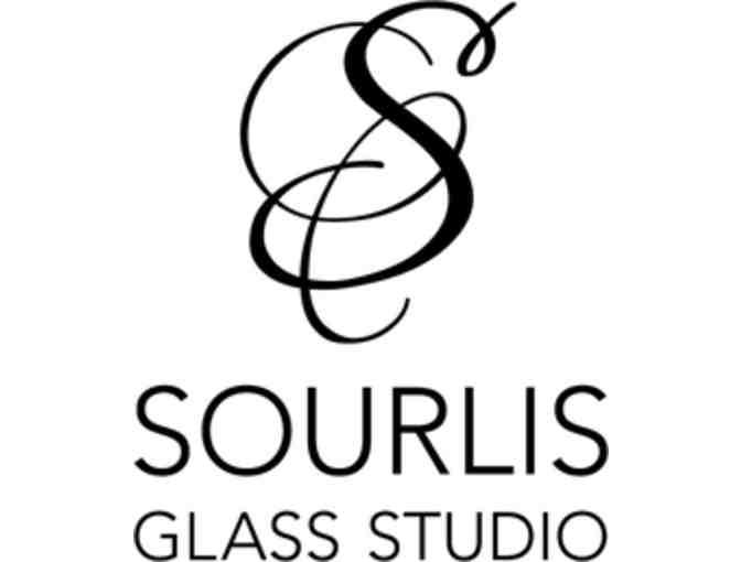 Sourlis Glass Studio - Round Coral Study Round
