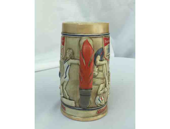 Bottom's Up! FOUR Budweiser Collectible Steins