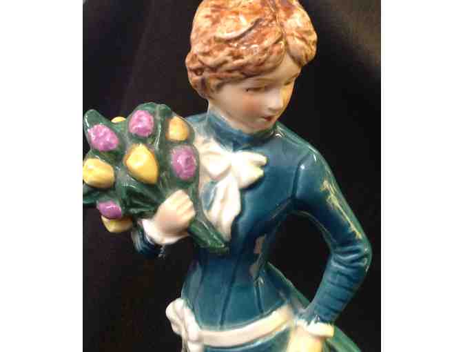 Goebel West Germany 'Garden Fancier Fashion Lady 1880' Figurine