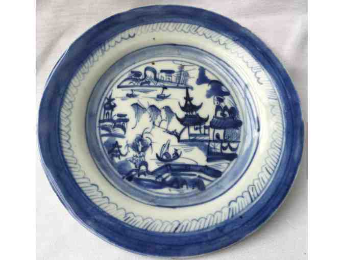 Cantonese Porcelain Dishes - Set of 7 - Photo 2