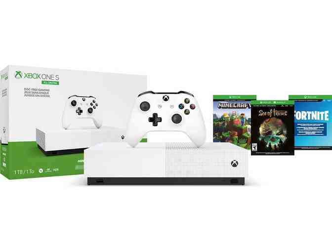 Xbox One S 1TB All-Digital Edition Console with Disc-Free Gaming