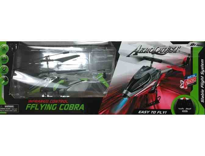 AeroQuest Infrared Control Flying Cobra Remote Control Helicopter (Green)
