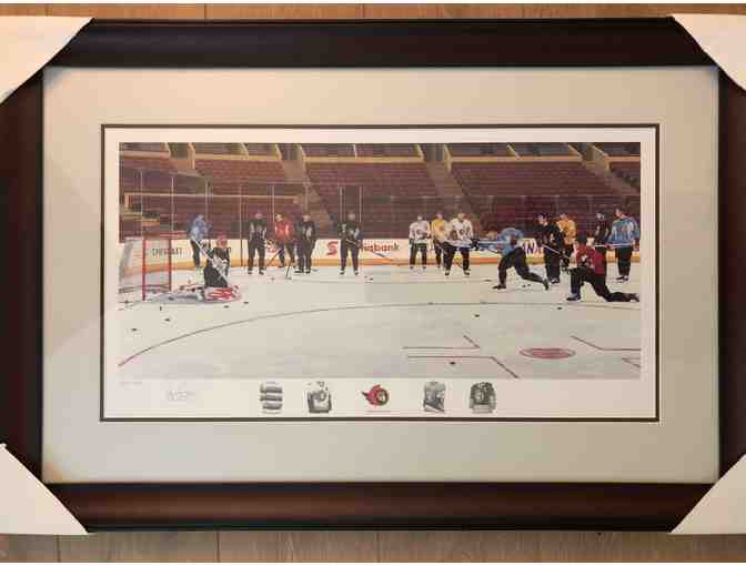 Large  Framed Picture Ottawa Senators
