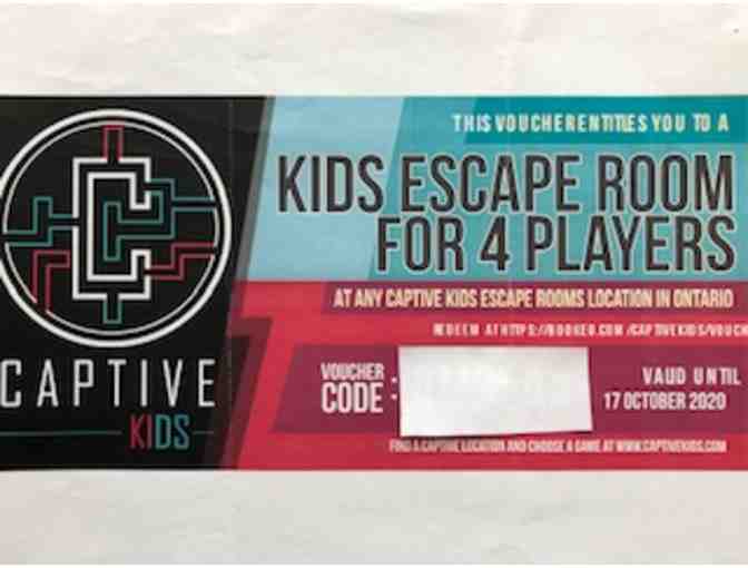 Voucher for Kids Escape Room