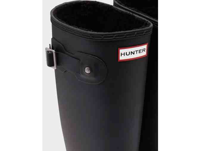 Hunter Women's Original Tall Insulated Rain Boots Black Size 9/10