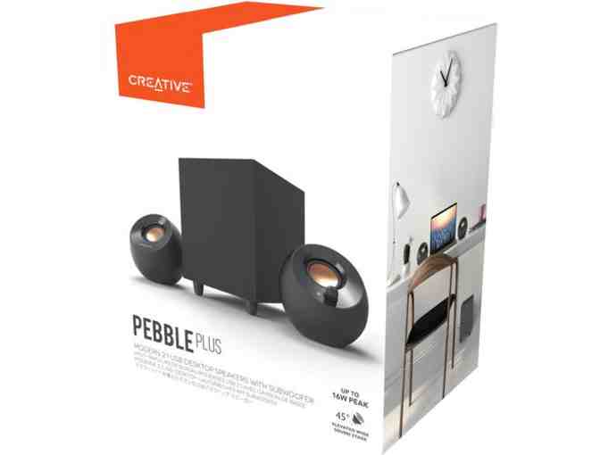 Creative Pebble Plus Desktop Speakers with Subwoofer