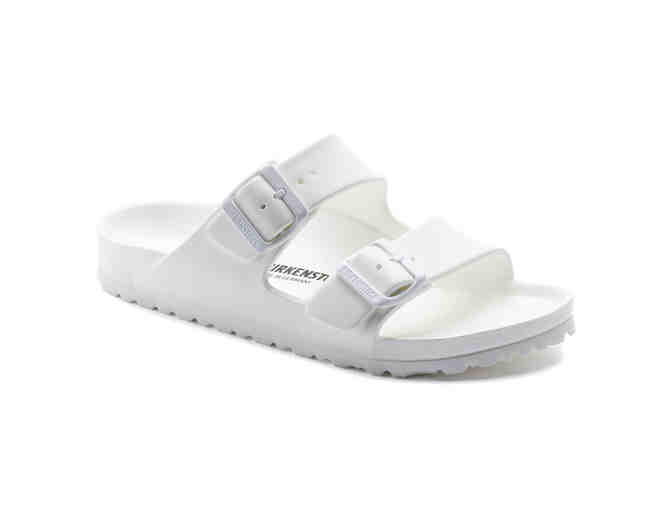 BIRKENSTOCK Arizona Essentials White Sandals Size 37