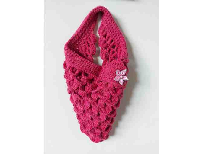 Alligator Scarf Pink