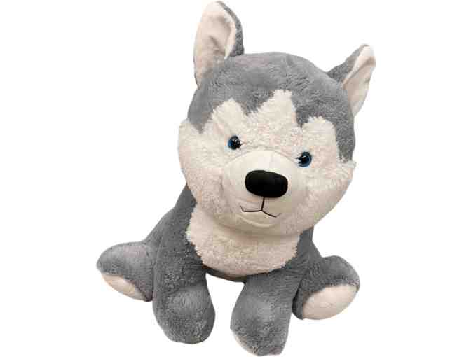 Jumbo 33.8 Plush Husky Dog Toy