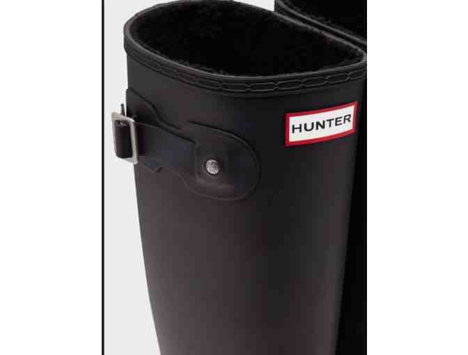 Hunter Women's Original Tall Insulated Rain Boots Black Size 6/7