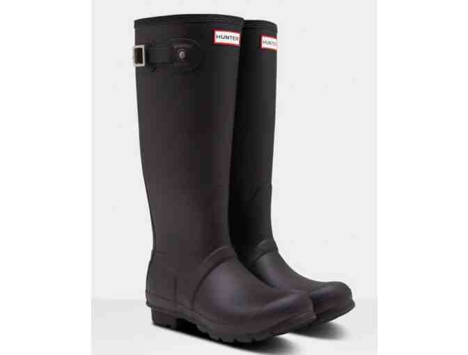 Hunter Women's Original Tall Insulated Rain Boots Black Size 6/7