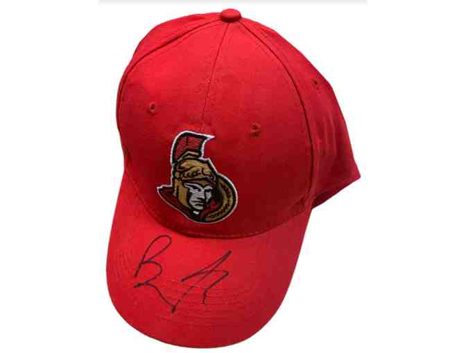 Ottawa Senators Baseball Cap Autographed by Brady Tkachuk