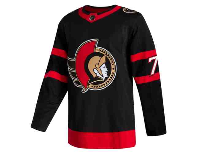 Ottawa Senators Official Jersey autographed by Captain Brady Tkachuk