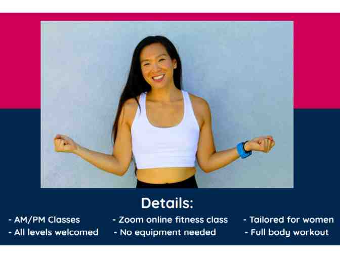 One Month Unlimited Zoom Fitness Classes with Yip Fitness