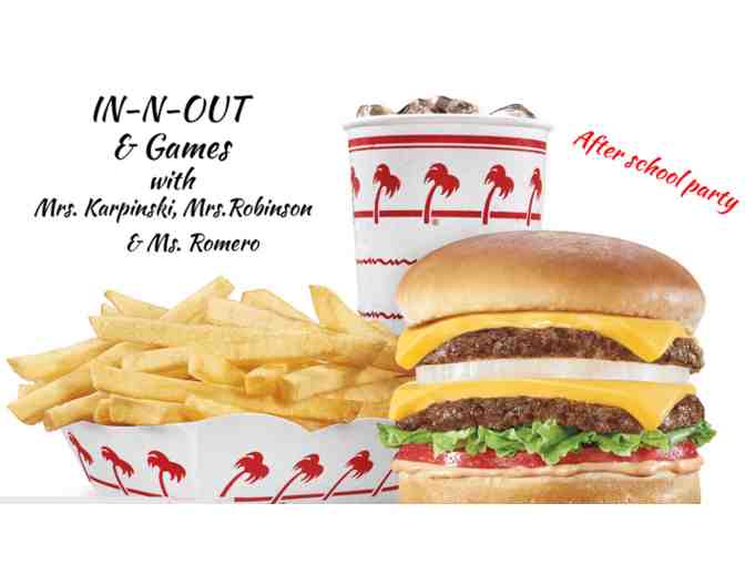 IN-N-OUT Lunch With Coaches- 7th grade