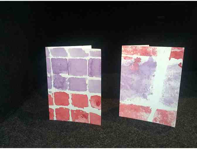 Rubber Band Art Stationary by Ms. Karen Couts class