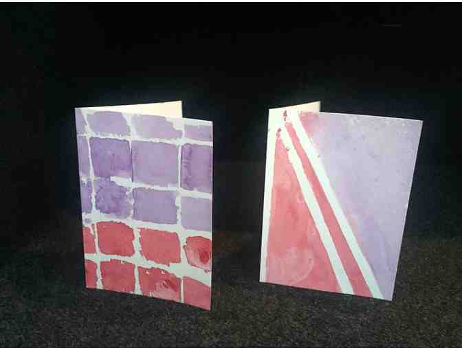 Rubber Band Art Stationary by Ms. Karen Couts class