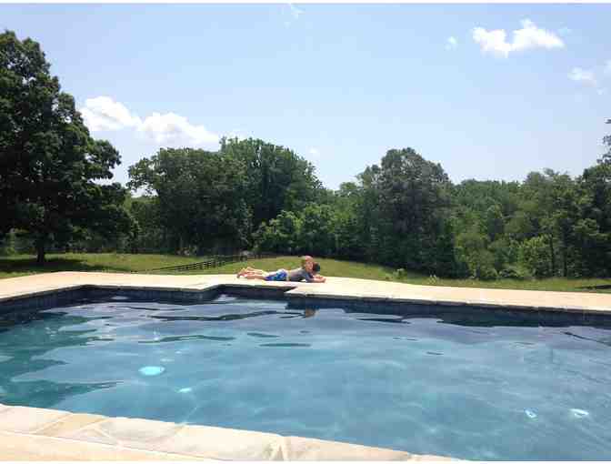 Pool Party with the Burns Family in Rappahanack County, VA (Family 1 of 2)