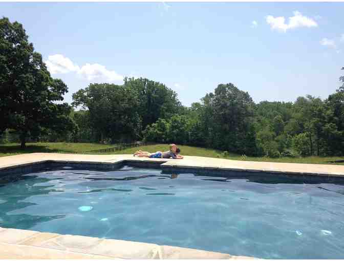 Pool Party with the Burns Family in Rappahanack County, VA (Family 2 of 2)