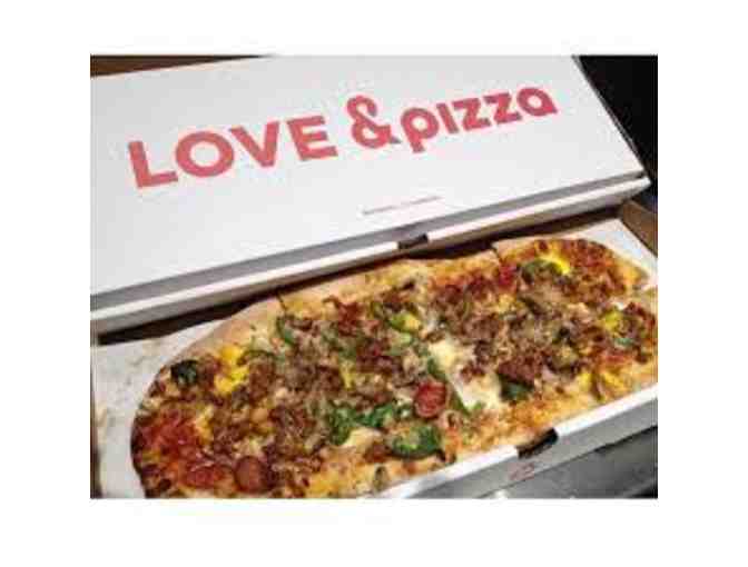 5 pizzas from &Pizza