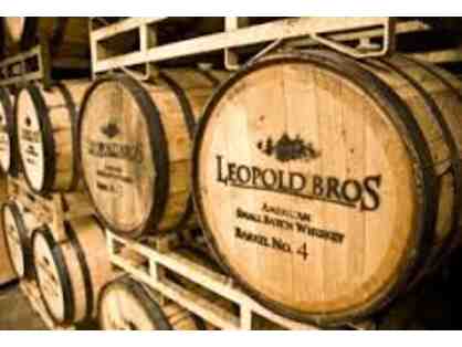 Leopold Bros. Distillery Tour & Party Bus for a Group!