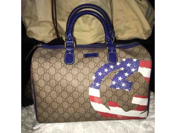 Gucci American Flag Boston/Speedy Bag