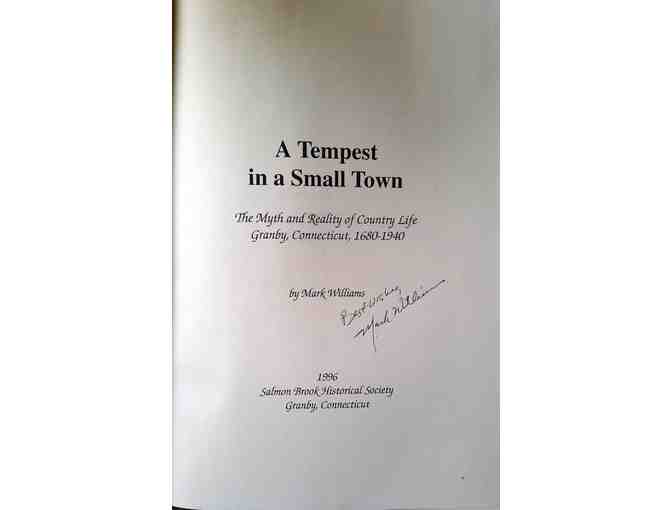 Tempest In A Small Town, Signed by Author