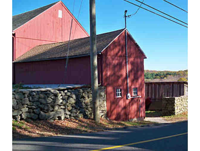 Ludorf Barn Lithograph #62/200, Signed by Artist David Merrill