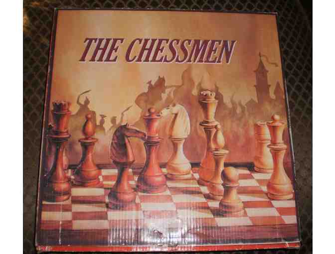 Vintage Rome vs. Egypt Chessman
