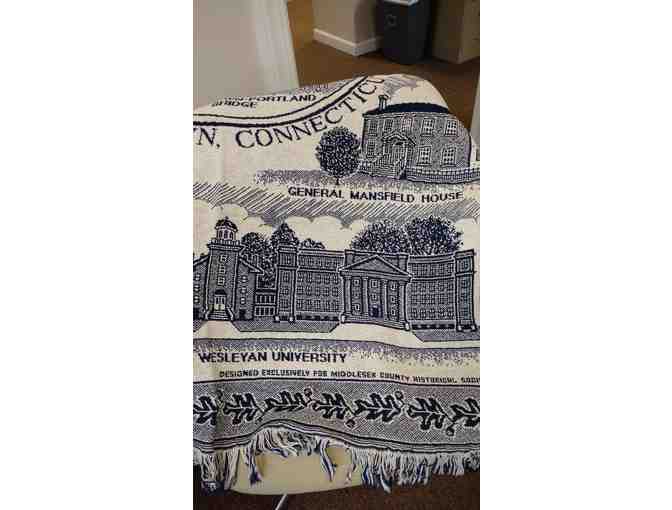 Woven Pictoral Afgan of Middletown Connecticut