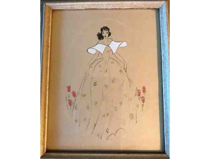 Two Vintage Prints: The Buzza Company Craftacres, MPLS. U.S.A.