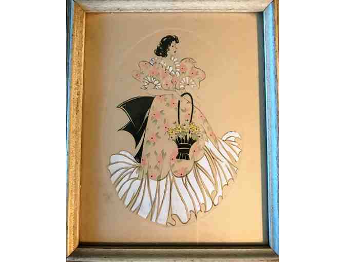 Two Vintage Prints: The Buzza Company Craftacres, MPLS. U.S.A.