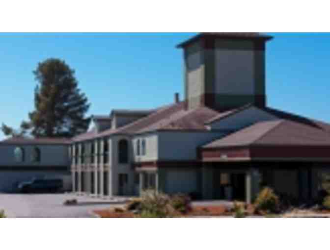 Fortuna, CA - The Redwood Riverwalk Hotel - Two night stay in family suite for four