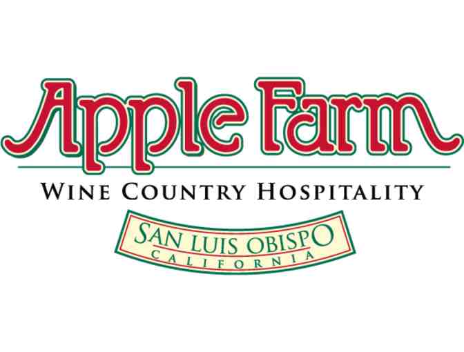 San Luis Obispo, CA - Apple Farm Inn - one night stay