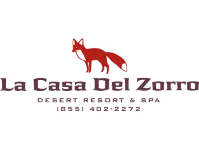 Borrego Springs, CA - La Casa Del Zorro - 2 nights, 2 welcome drinks, 2 American Breakfast