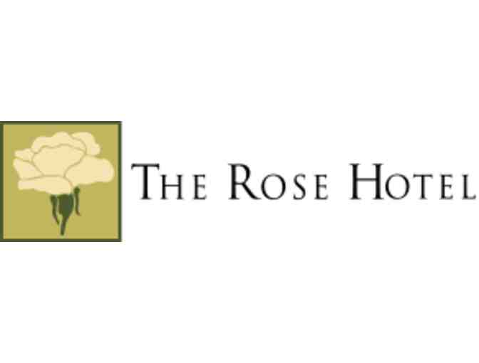 Pleasanton, CA - The Rose Hotel - one night stay