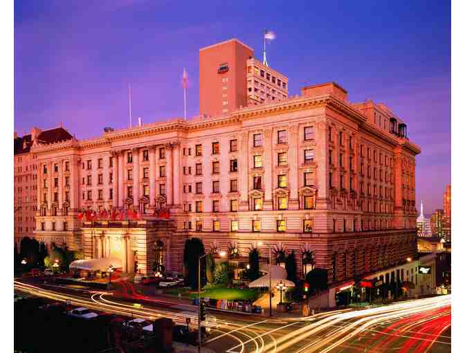 San Francisco, CA - Fairmont Hotel - 1 nt in Exterior King room with breakfast