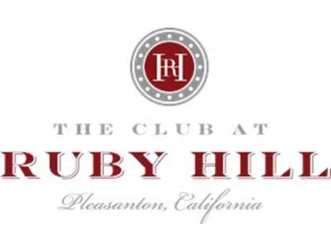 Pleasanton, CA - The Club at Ruby Hill - Foursome of Golf